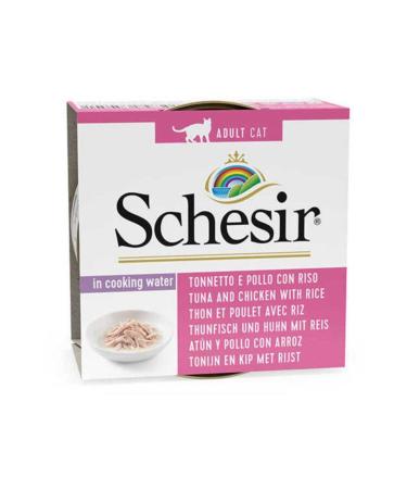 Schesir Tuna and Chicken Natural Canned Cat Food 85 gr