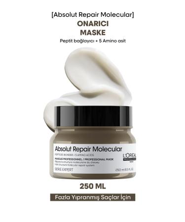 L'oreal Professionnel Absolut Repair Molecular Intensive Repair Mask for All Damaged Hair 250 ml