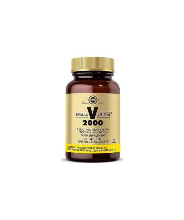 Solgar Vm-2000 Multivitamin Mineral 60 Veg Tablet