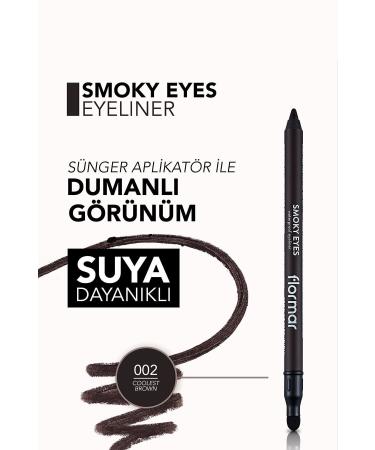 Flormar Smokey Permanent Gel Eyeliner Pencil Creating Eye-Catching Looks with High Pigmentation-002 eleg.1295 - Buy Online on GoSupps.com