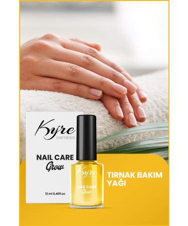 Kyre Nail Care Oil - Almond Oil | Tea Tree Extract | Jojoba Oil - 12 ML - Buy Online on GoSupps.com