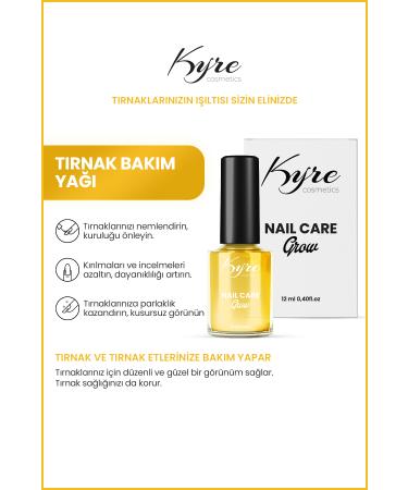 Kyre Nail Care Oil - Almond Oil | Tea Tree Extract | Jojoba Oil - 12 ML - Buy Online on GoSupps.com
