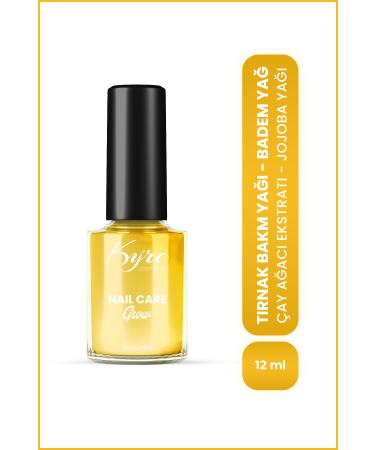 Kyre Nail Care Oil - Almond Oil | Tea Tree Extract | Jojoba Oil - 12 ML
