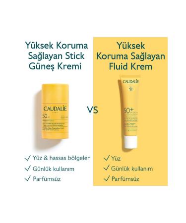 Caudalie Vinosun Stick Sun Cream - Buy Online on GoSupps.com