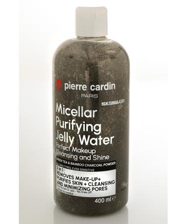 Pierre Cardin Gently Cleansing Micellar Water with Charcoal Powder & Green Tea - Makeup Cleansing Water - Buy Online on GoSupps.com