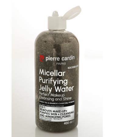 Pierre Cardin Gently Cleansing Micellar Water with Charcoal Powder & Green Tea - Makeup Cleansing Water - Buy Online on GoSupps.com