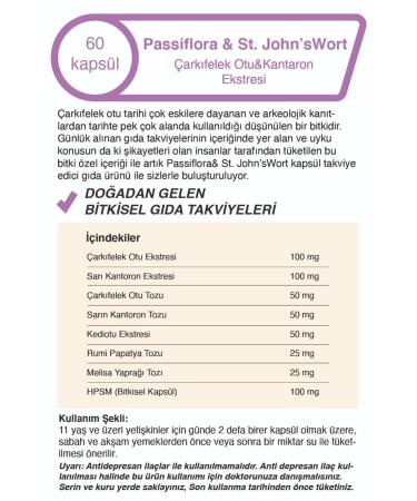 Mindivan Passiflora Sleep Aid Passionflower & St. John's Wort Extract 60 500 Mg Capsules - Buy Online on GoSupps.com