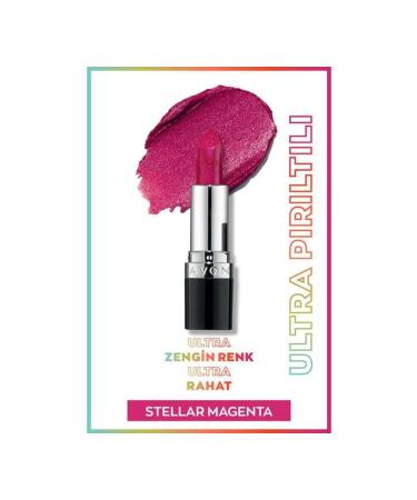 Avon Ultra Shimmer Lipstick - Stellar Magenta - Buy Online on GoSupps.com