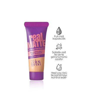 Avon Real Matte Liquid Foundation 215p Ivory - Buy Online on GoSupps.com
