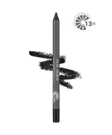 Alix Avien Waterproof Black Eye Pencil - 13 Hours Lasting Effect - Extreme Lasting Effect Eye Pencil Black - Buy Online on GoSupps.com