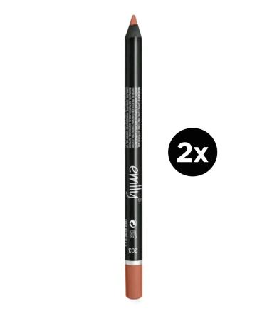 EMILY Lip Pencil No: 203 2 Pieces