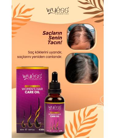 Wyess Women's Hair Care Oil-serum Anti-Loss New Hair Growth Hemp Oil 35 Oil 50 ml - Buy Online on GoSupps.com