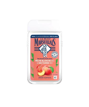 Johnson & Johnson LE PETIT MARSEILIAIS SHOWER GEL BIO ORGANIC WHITE PEACH & ORGANIC NECTARINE 250ML