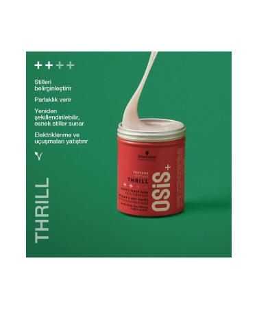 Osis Thrill Elastic Fibrous Gum Styling Medium Hold 100ml + BC Moisture Reload Shampoo 50ml - Buy Online on GoSupps.com