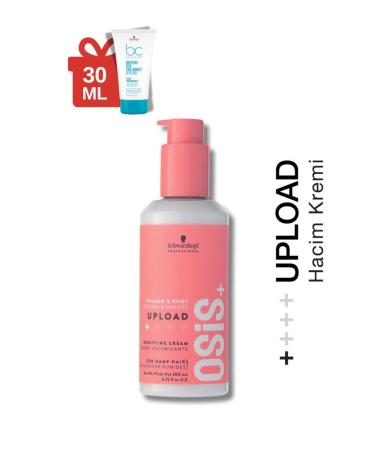 Osis Upload Volume Cream 200ml + BC Moisture Loading Cure 30ml
