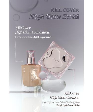 CLIO Intense Moisture and Shine Cushion Kill Cover High-glow Cushion Spf50 Pa (2 LINGERIE) - Buy Online on GoSupps.com
