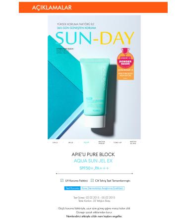 Missha Intensive Moisturizing Waterproof Gel Sunscreen A'PIEU Pure Block Aqua Sun Gel EX SPF50+/PA+++50ml - Buy Online on GoSupps.com