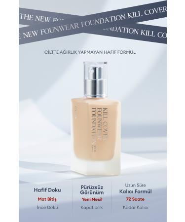 CLIO Intensive Coverage Foundation Kill Cover Foundation Spf30 Pa (4 GINGER) - Buy Online on GoSupps.com