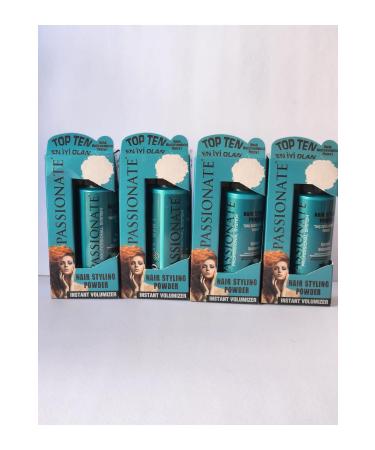 Passionate Hair Styling Powder Volume Matte 20 g 4pcs