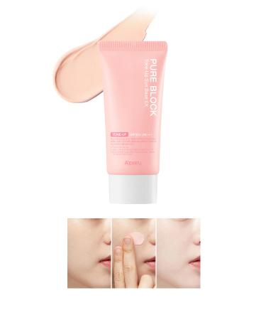 Missha Luminous Look Sunscreen A'PIEU Pure Block Tone-Up Sun Base EX SPF50+/PA+++ 50ml
