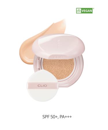 CLIO Blur Effect Vegan Cushion CLIO Veganwear Pure Blurring Cushion+Refill SPF50+ PA+++ (4 Ginger)