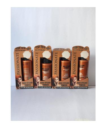 Passionate Hair Styling Powder Strong Matte 20 Gr 4 Pieces