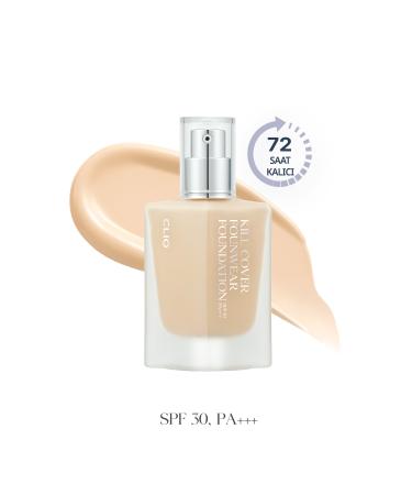 CLIO Intensive Coverage Foundation Kill Cover Foundation Spf30 Pa (3 LINEN)