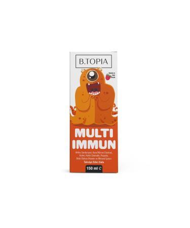 B.TOPIA Multi Immun Syrup 150 ml - Buy Online on GoSupps.com