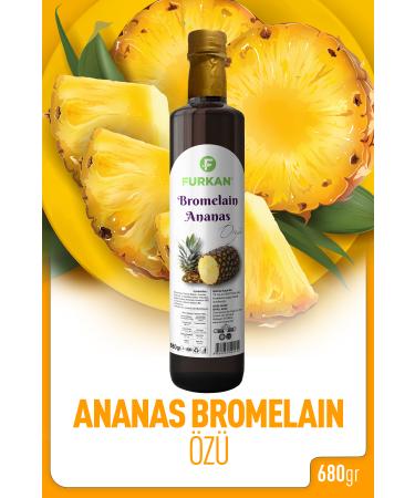 Furkan Natural Products Bromelian Pineapple Extract 680 gr