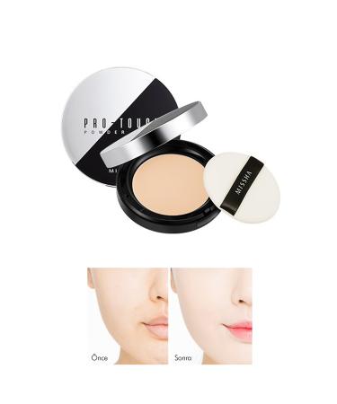 Missha Pro-Touch Powder Pact SPF25/PA++ (No.23) Compact Powder That Makes Your Skin Look Bright and Smooth