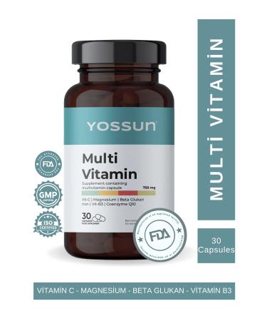 moss Multivitamin Containing Capsule Food Supplement