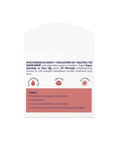 NIVEA Firming Crow's Foot Wrinkle Removal Facial Treatment Cream 50ml BLK WW14 - Buy Online on GoSupps.com