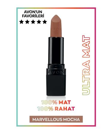 Avon Ultra Matte Lipstick Marvelous Mocha - Buy Online on GoSupps.com