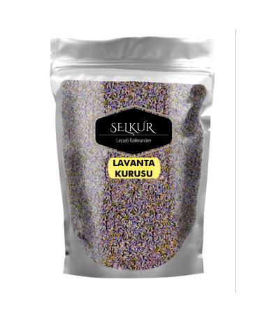 SELKUR Dried Lavender 1kg (NATURAL UNDYED)