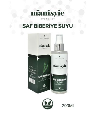 Manisvie Rosemary Water Natural Strengthening Fast Growth Effective and Anti-Loss Hair Tonic 200ml