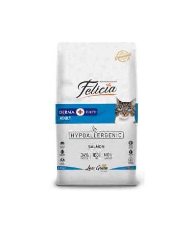 Felicia Low Grain 12 Kg Salmon Adult Cat Food - Buy Online on GoSupps.com