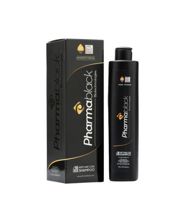 Pharmablack Anti Hair Loss Shampoo Anagain Phtokertatin BIOTIN Olive Leaf Horse Chestnut 250 ml 2pcs - Buy Online on GoSupps.com