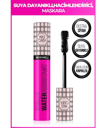 New Well Lifting Water Resistant Mascara