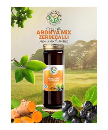 The essence of Anatolia organic production Organic Aronia Mix (TURMERIC) 120ml