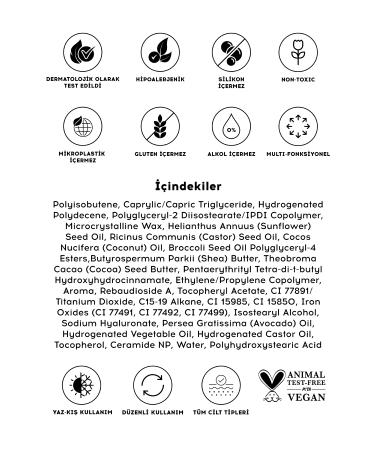 Cream Co. 3in1 Lip Balm 403 | Moisturizing Shine Lip Care | Beige Cookie | Hyaluronic Acid Ceramide - Buy Online on GoSupps.com
