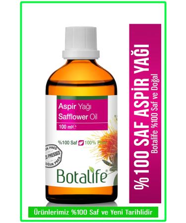 Botalife Pure Safflower Oil 100ml - 0 Pure and Natural