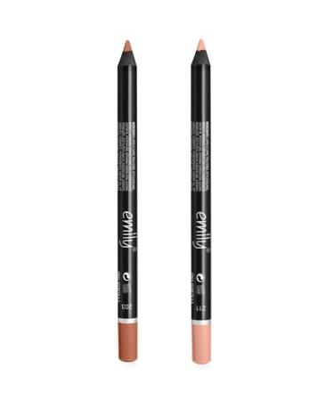 Golden Rose Lip Pencil 2 'Pack No:203-211 Eml-2li
