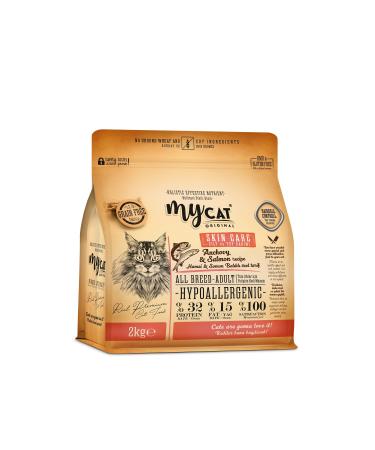 My Cat MYCAT HYPOALLERGENIC SKIN CARE ANCHOR&SALMON ALL BREED CAT FOOD FOR ALL BREEDS (2KG)