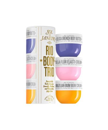 Sol De Janeiro Rio Body Tri Body Cream Set 50ml+50ml+50ml Pinkestcosmetics