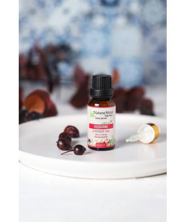 naturamisse Rosehip Seed Oil 20 ml Anti-Blemish and Anti-Aging Cold Pressed Pure Skin Oil - Buy Online on GoSupps.com