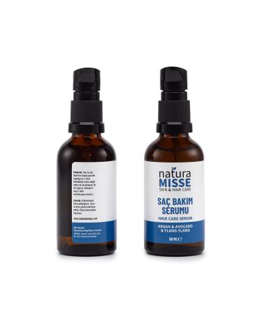 naturamisse Natural Hair Care Serum 50 ml Rich Oils Anti-Loss Nourishing Repairing Hair Serum - Buy Online on GoSupps.com