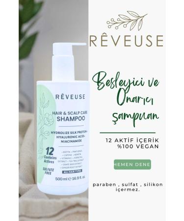 Reveuse Collagen Keratin Anti-Hair Loss Fast Hair Growth Volumizing Nourishing Shampoo 500ml - Buy Online on GoSupps.com