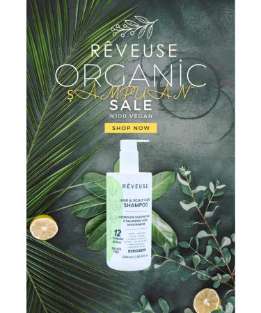 Reveuse Dermocosmetic Effective Against Eczema Dandruff Hair Loss Hair Growth Care and Repair Shampoo 500ml - Buy Online on GoSupps.com