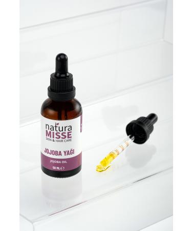 naturamisse Jojoba Oil 50 ml Skin Nourishing Moisturizing Repairing Care Oil - Buy Online on GoSupps.com