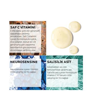 La Roche Posay Pure Vitamin C10- Vitamin C Brightening Serum- 30ml - Buy Online on GoSupps.com